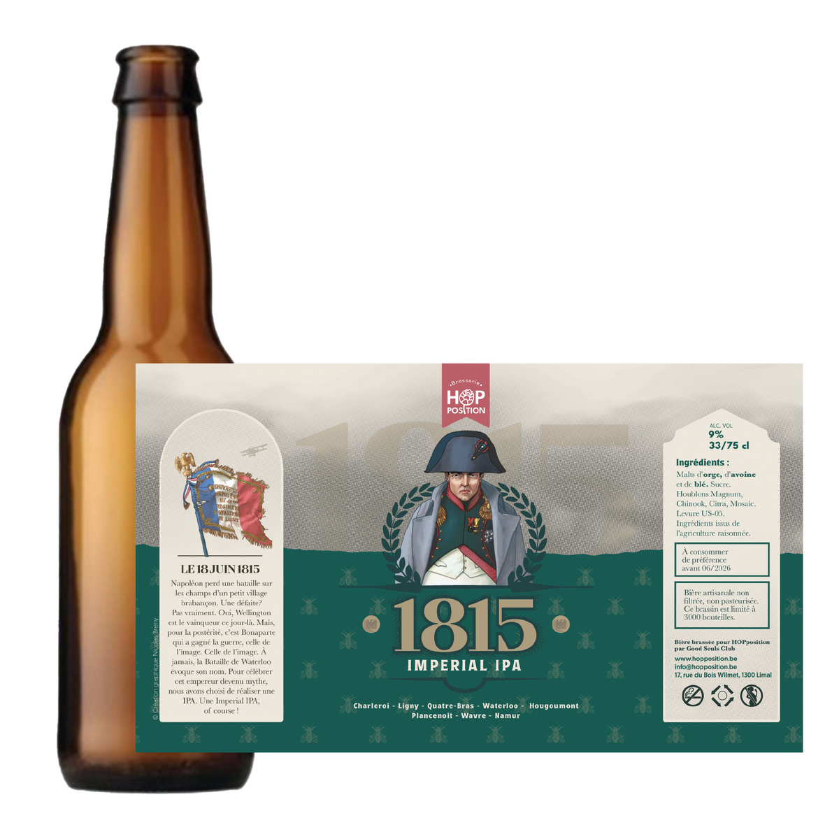 1815 - Imperial IPA - 9% – My Beer Box