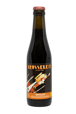 La Brusseleir est une bière complexe et puissante. Un hybride entre un Strong Stout, une Double belge et un Black IPA.