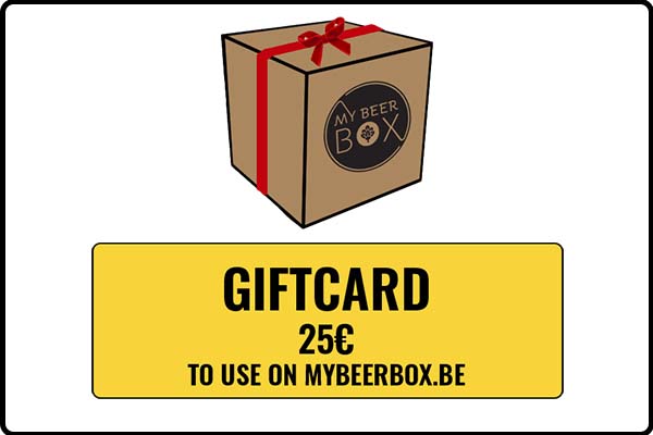Bon Cadeau bières artisanales belges My Beer Box valeur 25€