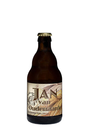 Jan Van Oudenaarde est une bière de fermentation haute à houblon unique. Cette bière blonde légère a un goût de houblon. Le houblonnage principal et le houblonnage à sec sont tous deux réalisés avec Challenger. La bière est déglutinisée pendant le lagging.