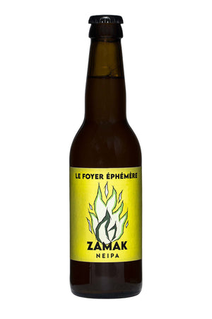 ière artisanale belge- La Zamak est une blonde trouble. Elle dégage énormément d'arômes fruités tel que les fruits tropicaux. Une explosion de saveurs qui perdure longtemps en bouche après votre gorgée.