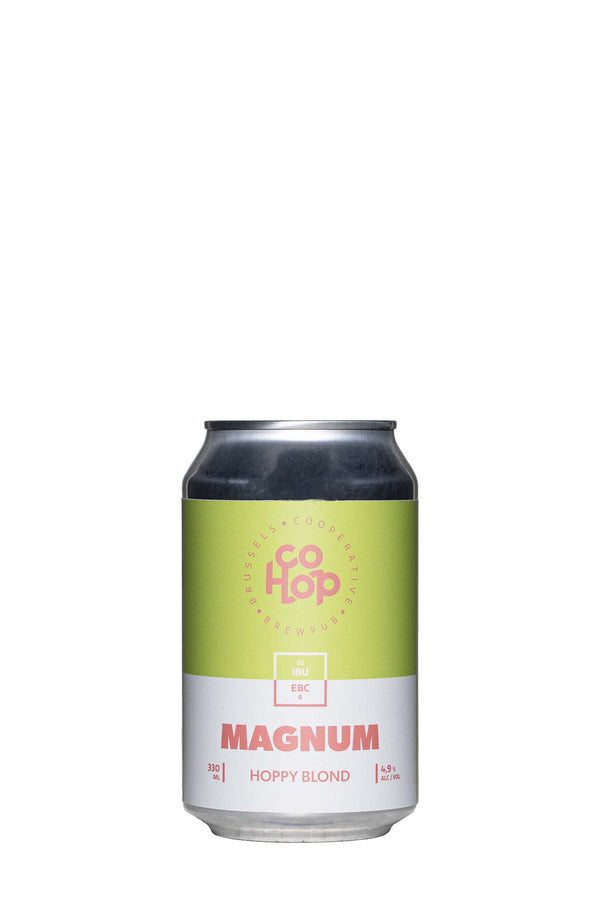 Bière blonde avec une belle amertume amenée par le houblon Magnum