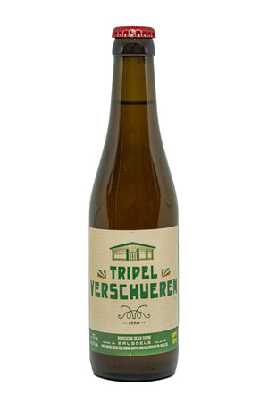 Bière maison fabriquée pour la Brasserie Verschueren à Saint-Gilles. Ce brassin est basé sur la Jambe de Bois, mais il est brassé différemment. Le résultat est une Triple un peu plus classique, avec une amertume plus légère, des notes maltées plus présentes et une délicate saveur d'agrumes.
