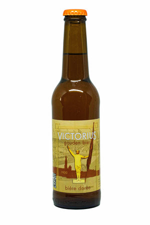 Bière brassée en l'honneur de l'athlète Victor Boin. Cette forte blonde dorée aux houblons belges et 6 malts ravivera le palais de tous les (non)sportifs.